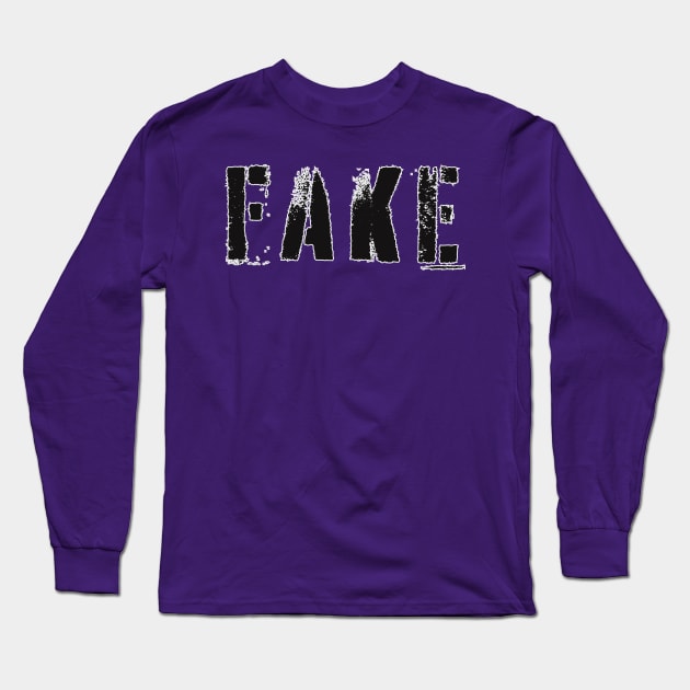 FAKE Long Sleeve T-Shirt by baseCompass